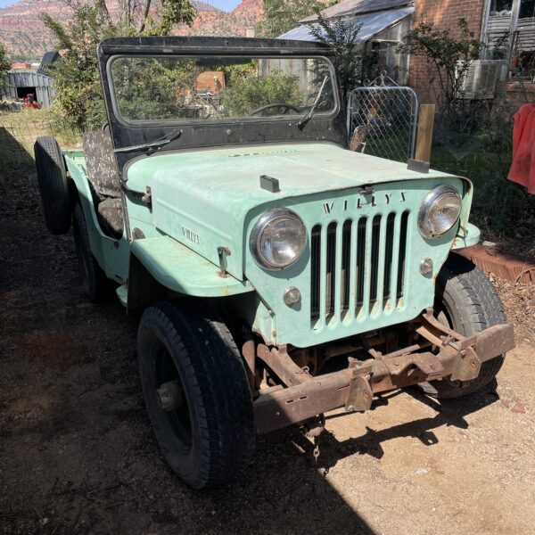 Jeep Willyx, voiture américaine vintage à Kanab (Utah)