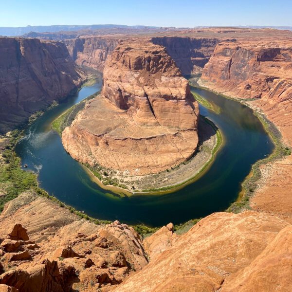 Horseshoe Bend, le plus beau méandre du fleuve Colorado en Arizona