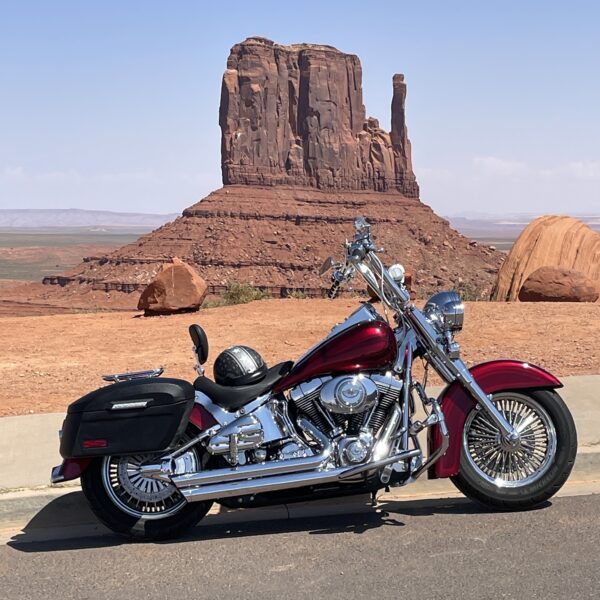 Monument valley en Harley-Davidson