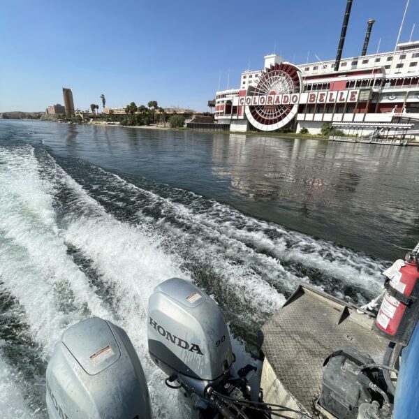 Sortie bateau sur le Colorado à Laughlin