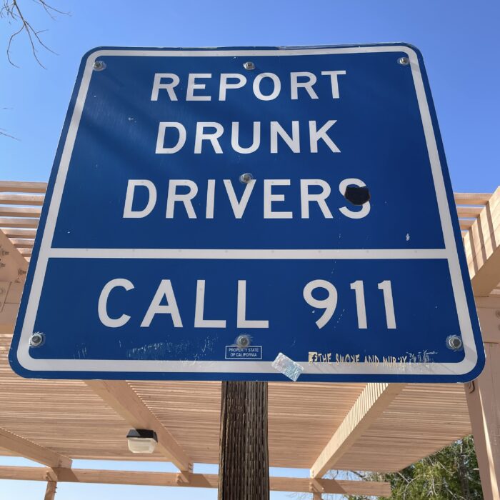 Report drunk drivers Call 911