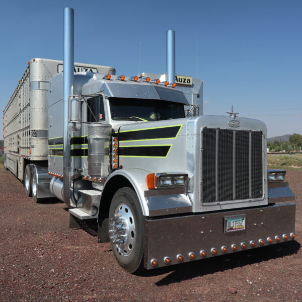 Les Peterbilt trucks participent à l’ambiance américaine des paysages US